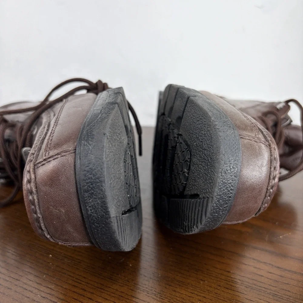 Rockport XCS Boots Men's 11.5M Brown Leather Hydro Shield Waterproof Chukka Moc